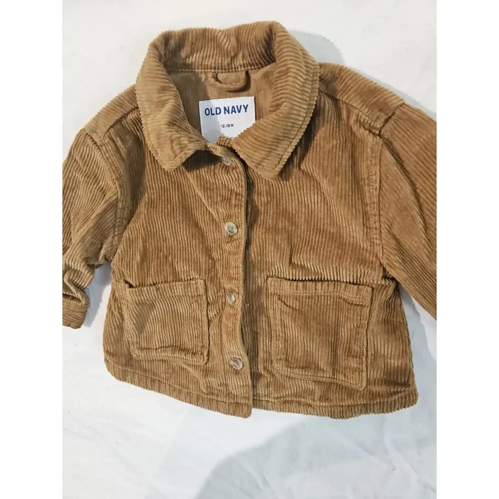 Old‎ Navy Coduroy Toddler Jacket 12/18 Months